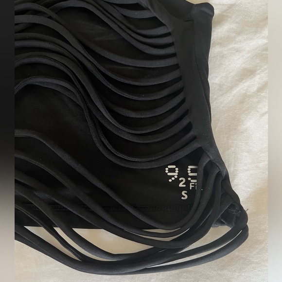 925fit Exercise Top - Black Size Small - Picture 6 of 9